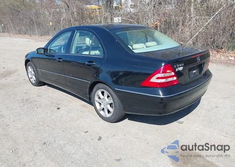 2007 Mercedes-Benz C 280 Luxury из США, поврежденный, VIN WDBRF54H07A924928